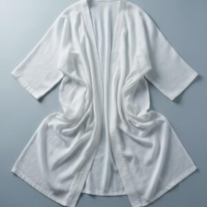 Pure White Wide-Sleeve